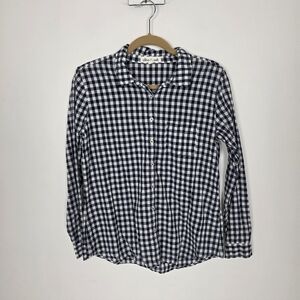 Olive & Oak Navy and White Checkered Shirt